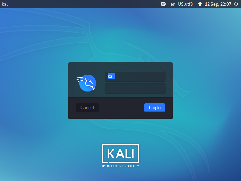 kali 2020.2a