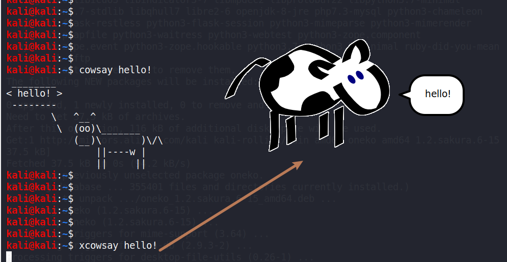 cowsay